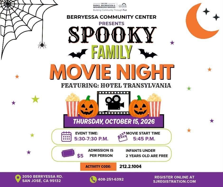 Spooky Family Movie Night: Hotel Transylvania